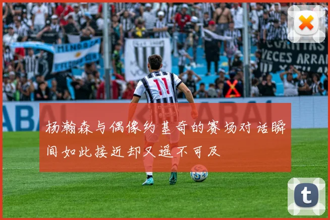 杨瀚森与偶像约基奇的赛场对话瞬间如此接近却又遥不可及