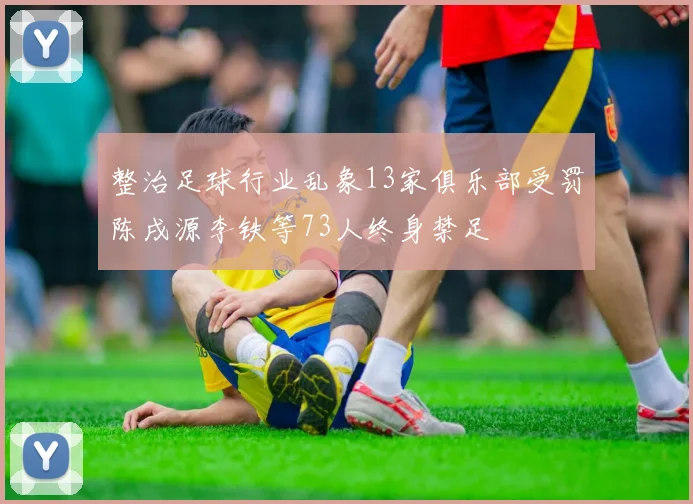 整治足球行业乱象13家俱乐部受罚陈戌源李铁等73人终身禁足